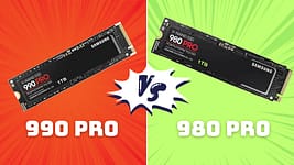 Samsung 980 Pro SSD vs Samsung 990 Pro Specs