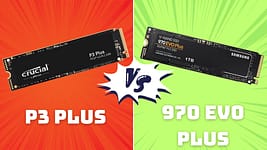 Crucial P3 Plus vs Samsung 970 Evo Plus